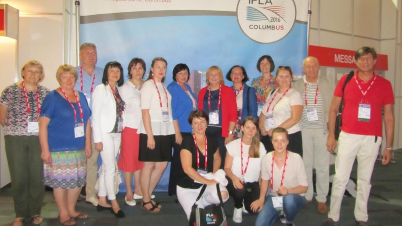 Lietuvos delegacija IFLA 2016